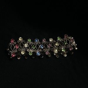 Multi Colored Elastic Bracelet